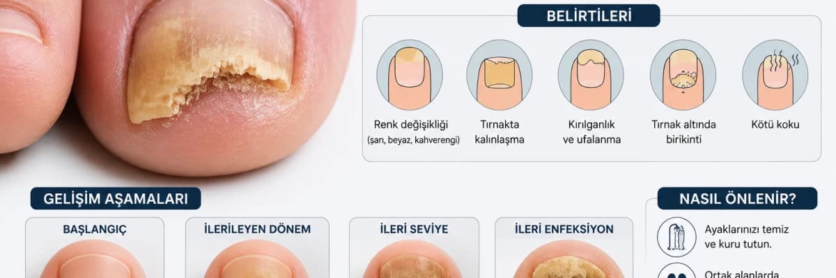 Tırnak Mantarı Nedir? Belirtileri, Nedenleri ve Etkili Tedavi Yöntemleri