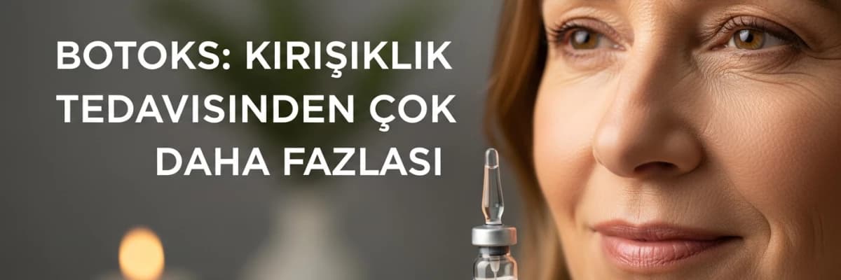 Botoks: Kırışıklık Tedavisinden Çok Daha Fazlası