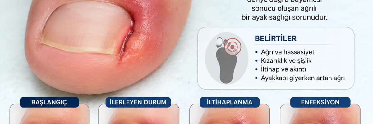 Tırnak Batması Nedir? Tedavi yöntemleri nelerdir?