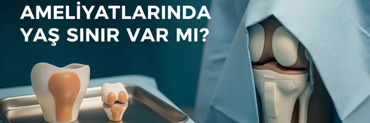 DİZ PROTEZ AMELİYATLARINDA YAŞ SINIRI VAR MI?