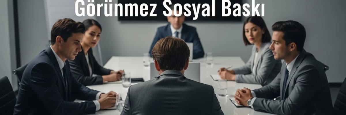 Toplantıda Konuşamamak: Görünmez Sosyal Baskı