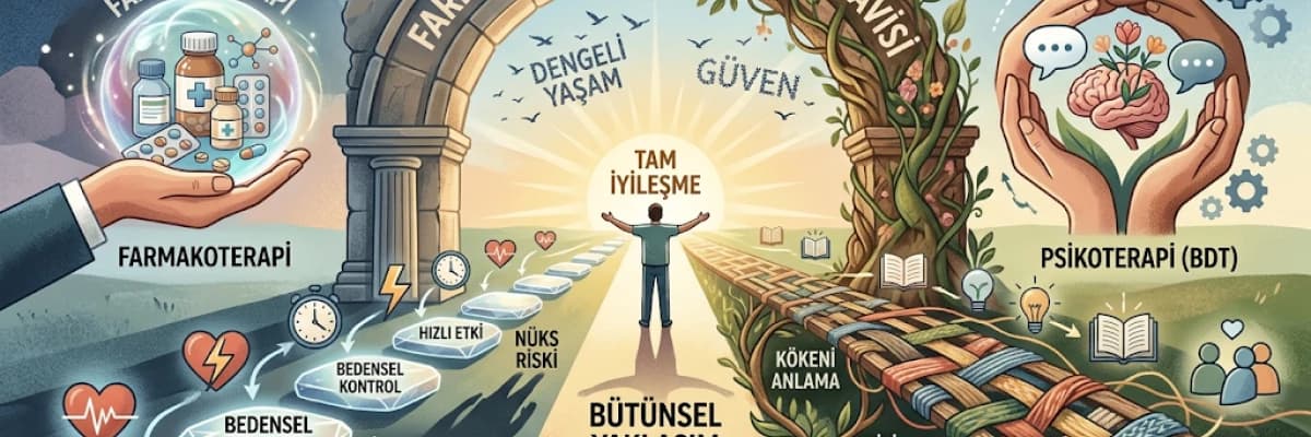 Panik Atakla Savaşta İlaç mı Terapi Mi?: Kalıcı Özgürlük Nerede?