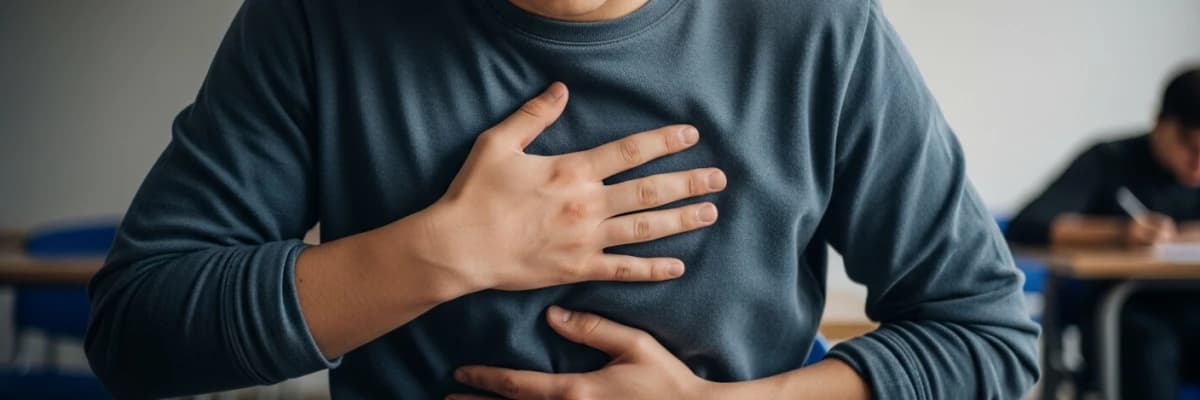Sınav Kaygısında Fiziksel Belirtiler: Çarpıntı, Nefes Darlığı ve Mide Ağrısı