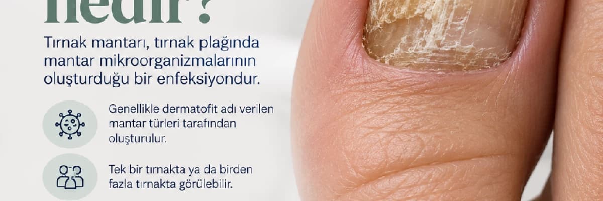 Her kalınlaşmış tırnak mantar değildir!