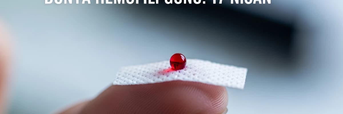 DÜNYA HEMOFİLİ GÜNÜ: 17 NİSAN