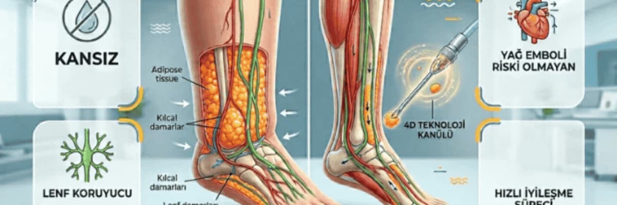 Lipödemde ayak bileği inceltme