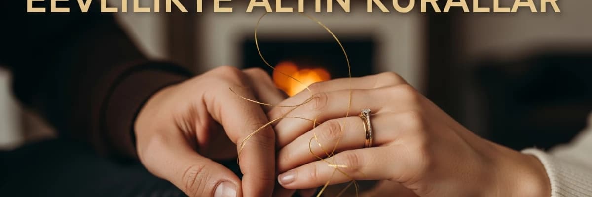 EVLİLİKTE ALTIN KURALLAR