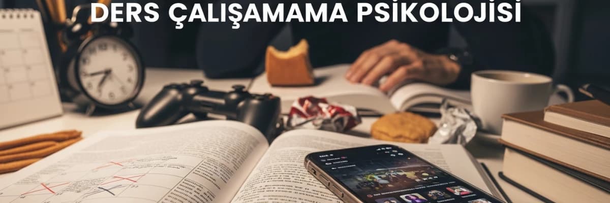 Erteleme Davranışı ve Ders Çalışamama Psikolojisi