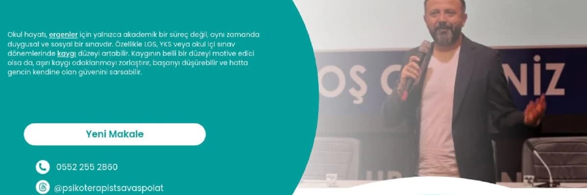 Okul ve Sınav Kaygısı ile Baş Etmenin Yolları