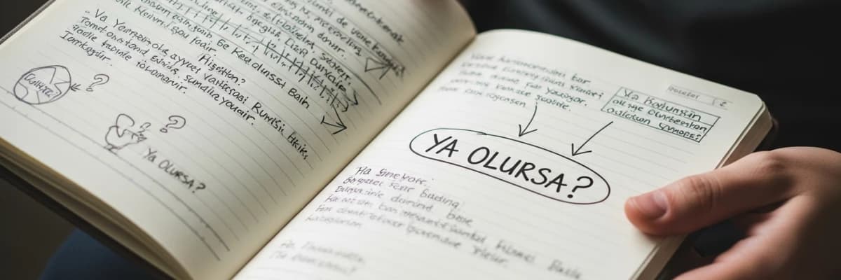 Hayatı "Ya Olursa?" Defterinden Okumak: Kaygı Bozukluğu Nedir?
