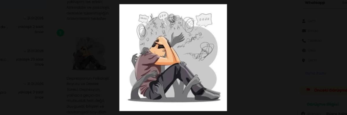 Depresyonun Psikolojik Boyutu ve Destek Süreci