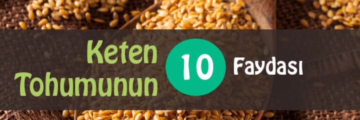 Keten Tohumunun 10 Faydası