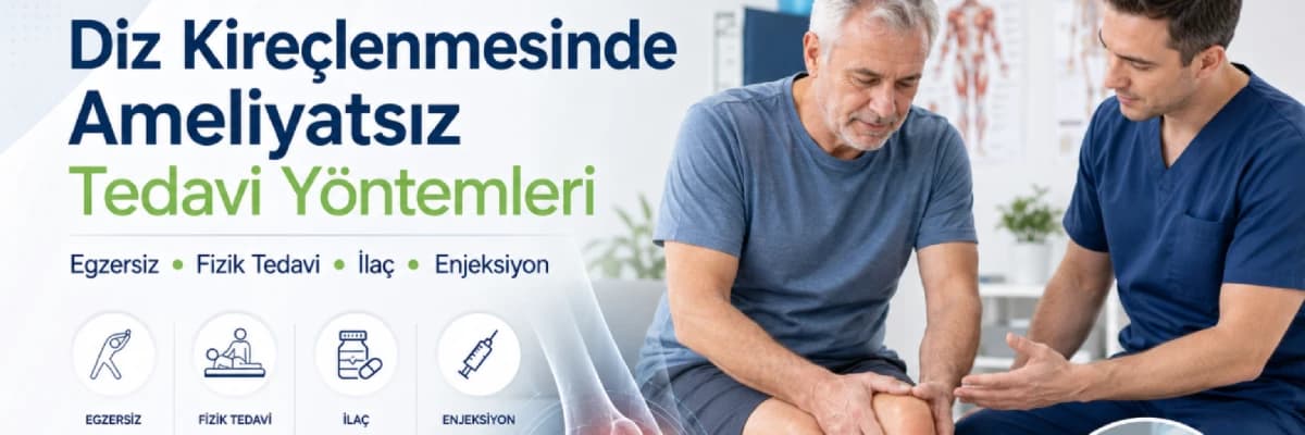 Diz Kireçlenmesinde Ameliyatsız Tedavi Yöntemleri