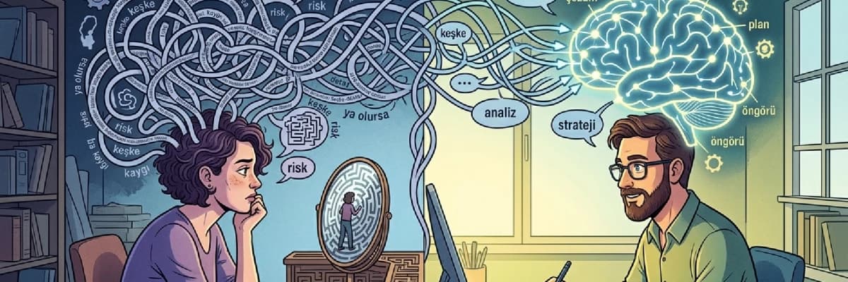 Her Şeyi Aşırı Düşünmek: "Overthinking" Bir Zeka Belirtisi mi, Yoksa Zihinsel Bir Tuzak mı?
