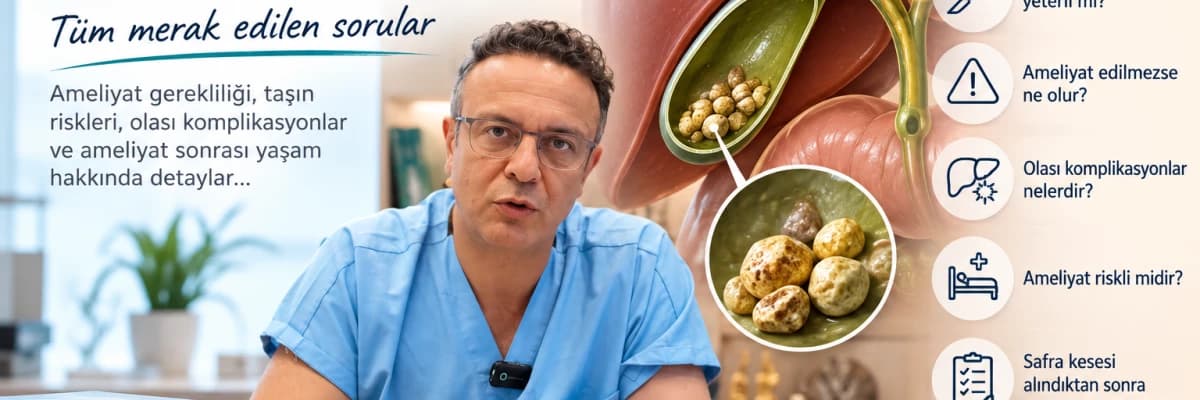 Safra Kesesinde Taş Olan Her Hasta Ameliyat Edilmeli midir?