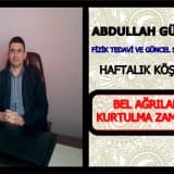 bel ağrılarından kurtulma zamanı geldi