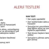 Alerji ve Alerji Testleri