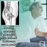 Kuyruk sokumu ağrısına katlanmak zorunda değilsiniz!