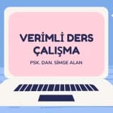 VERİMLİ DERS ÇALIŞMA İÇİN DİKKAT EDİLMESİ GEREKENLER