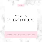 Yemek istemiyorum!