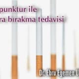 Akupunktur ile sigara bırakma tedavisi