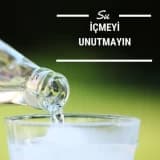 Su İçmeyi Unutmayın!