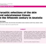 Parasitic ınfections of the skin and subcutaneous tissues in the fifteenth century in Anatolia