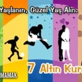 Geç Yaşlanın, Güzel Yaş Alın. İşte 7 Altın Kural