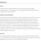 The effect of ankaferd to stop bleeding in experimental partial nephrectomy (scı-scı expandıe)