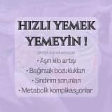 Hızlı Yemek Yemeyin !