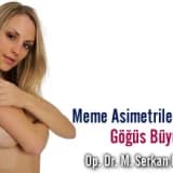 Meme Asimetrilerinde göğüs büyütme