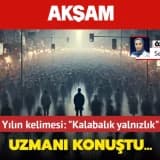 Kalabalık yalnızlık