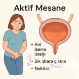 KADINLARDA AKTİF MESANE | TUVALETE DEĞİL HAYATA ODAKLANIN