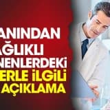 Uzmanından sağlıklı görünenlerdeki kanserle ilgili kritik açıklama