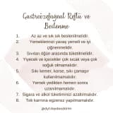 Gastroözefageal Reflü ve Beslenme