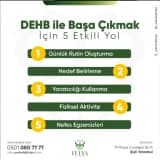 DEHB ile Başa Çıkmak İçin Yöntem
