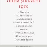 Doğal Ödem Atıcı Tarif!