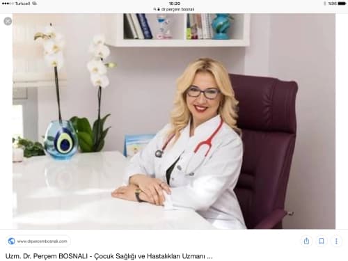 Uzm. Dr. Perçem Bosnalı Profil Fotoğrafı