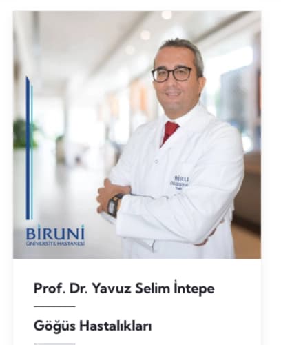 Prof. Dr. Yavuz Selim İntepe Profil Fotoğrafı
