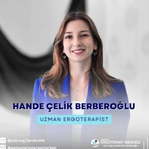 Ergoterapist Hande Çelik
