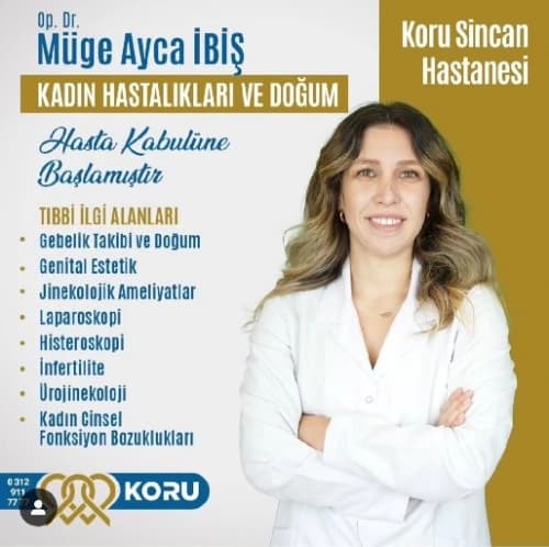 Op. Dr. Müge Ayça İbiş Profil Fotoğrafı