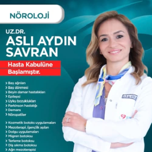 Uzm. Dr. Aslı Aydın Savran Profil Fotoğrafı