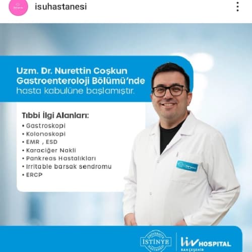 Uzm. Dr. Nurettin Coşkun Profil Fotoğrafı