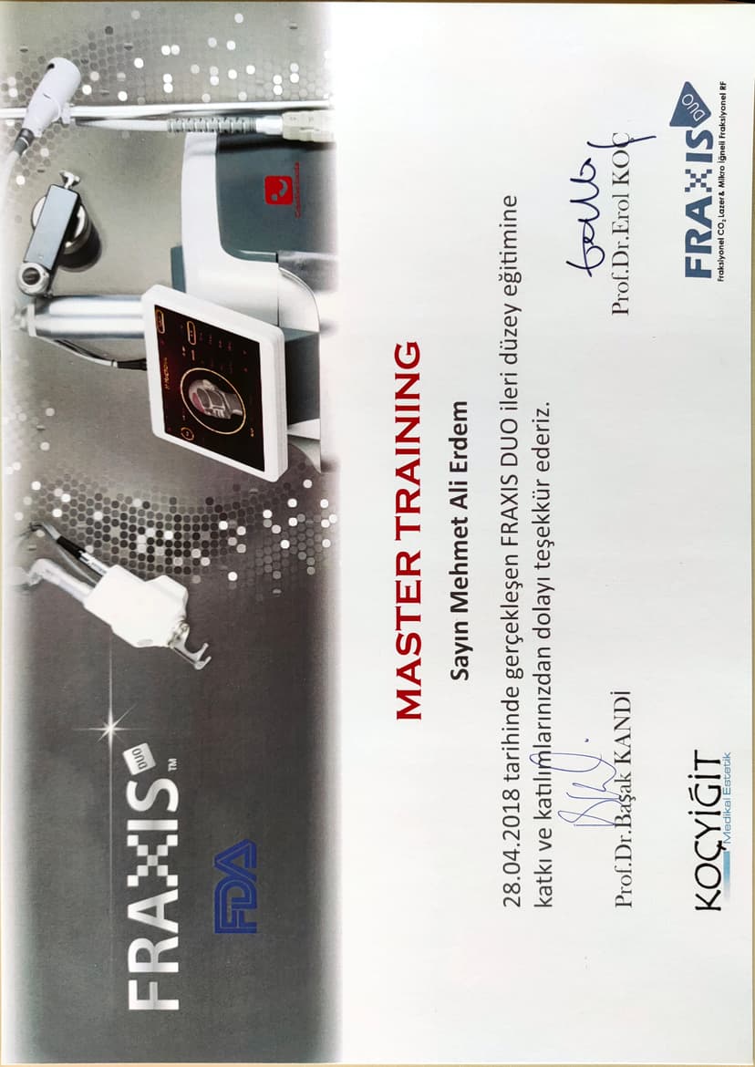 Fraxis Duo lazer eğitimi