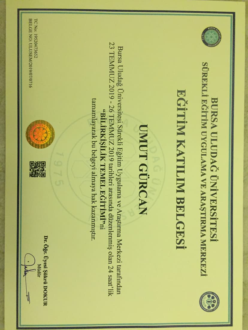 Bilirkişi Temel Eğitimi