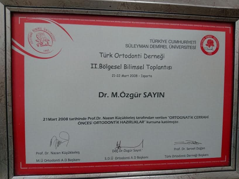 Türk Ortodonti Derneği II. Bölgesel Bilimsel Toplantısı