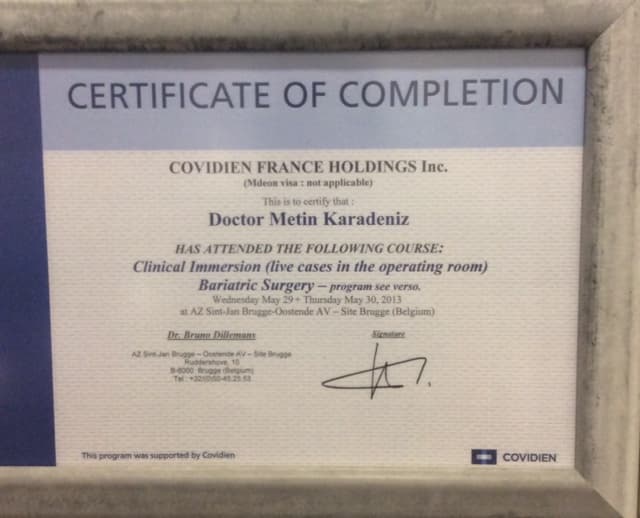 Certificate Of Completion