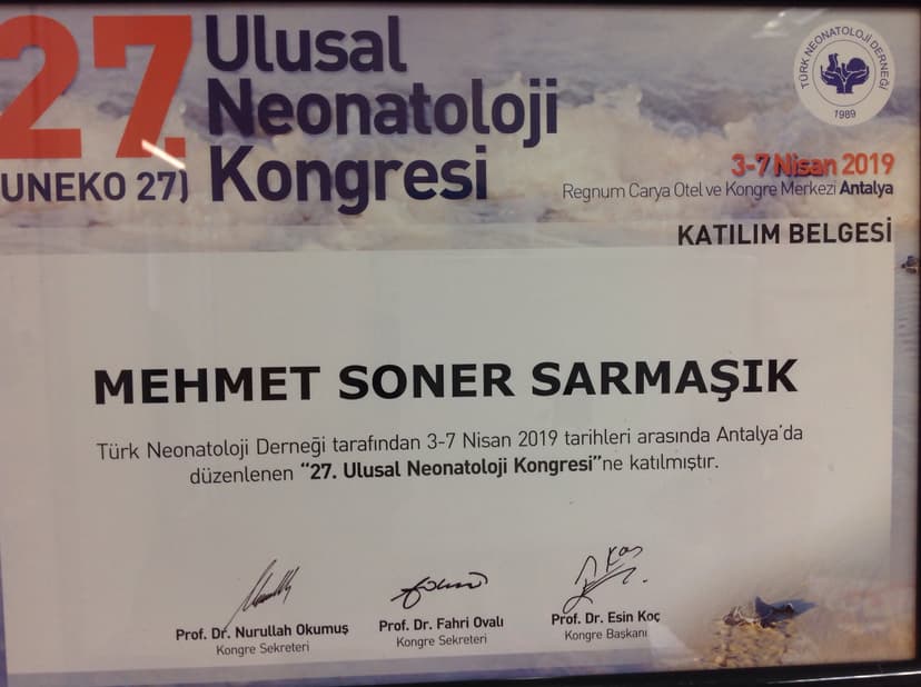 27.Ulusal Neonatoloji Kongresi
