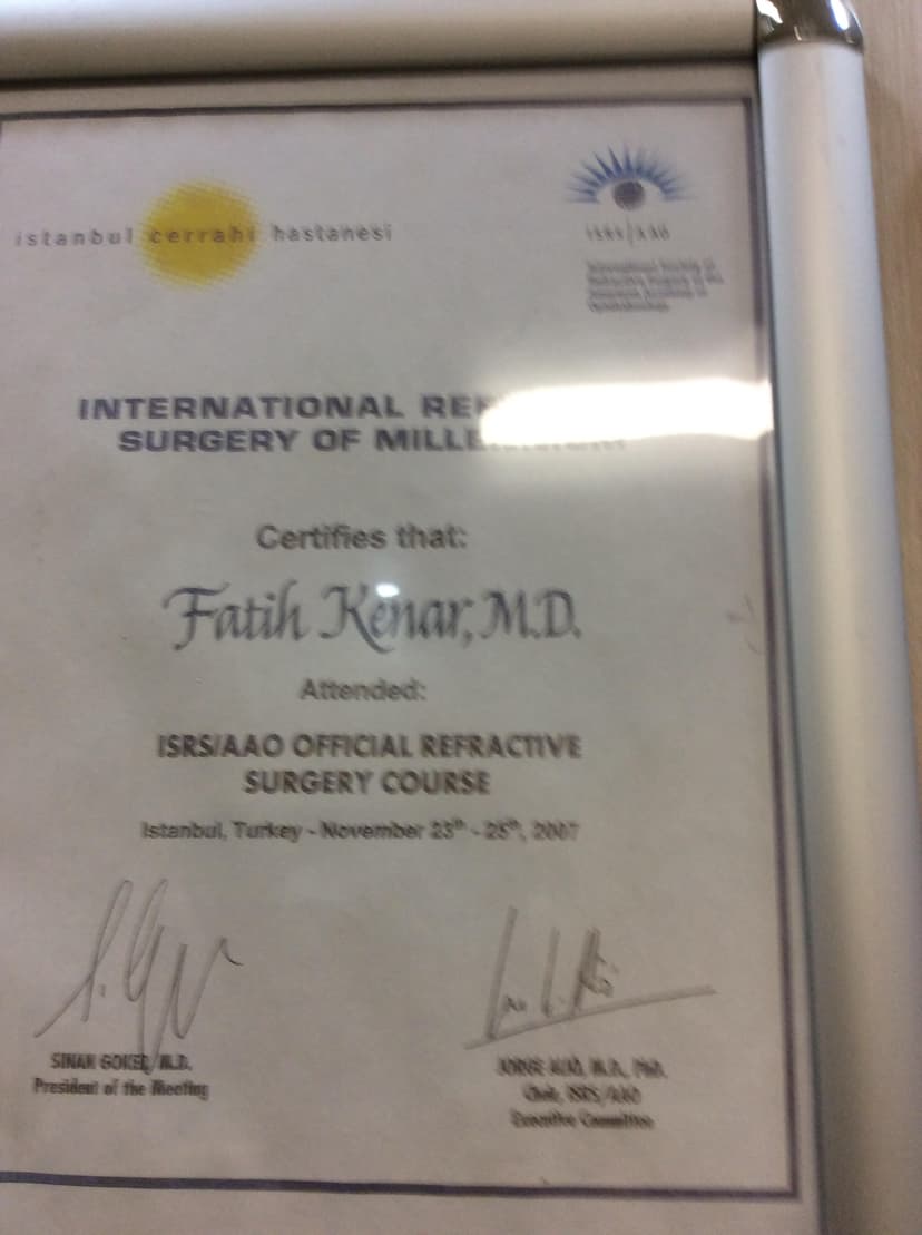 ISRS/AAO Offical Refractive Surgery Course