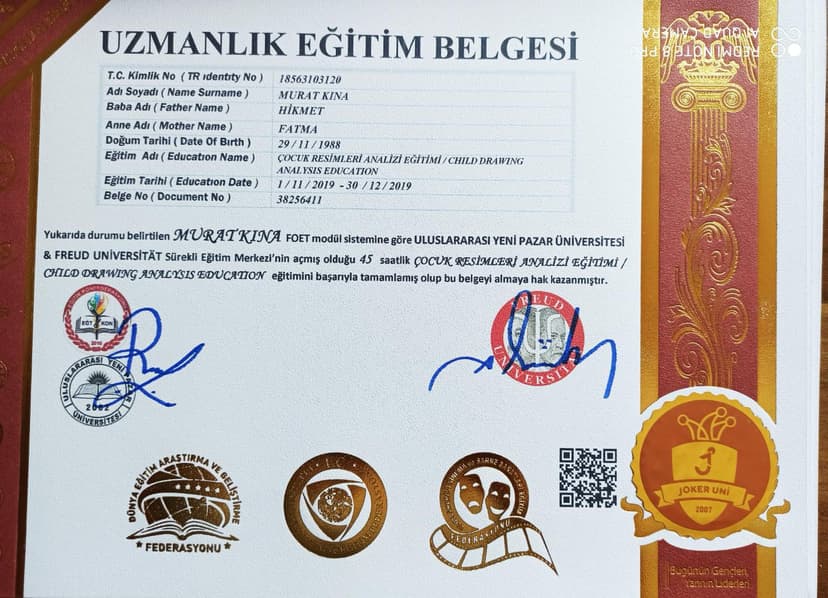 Çocuk Resimleri Analizi Eğitimi